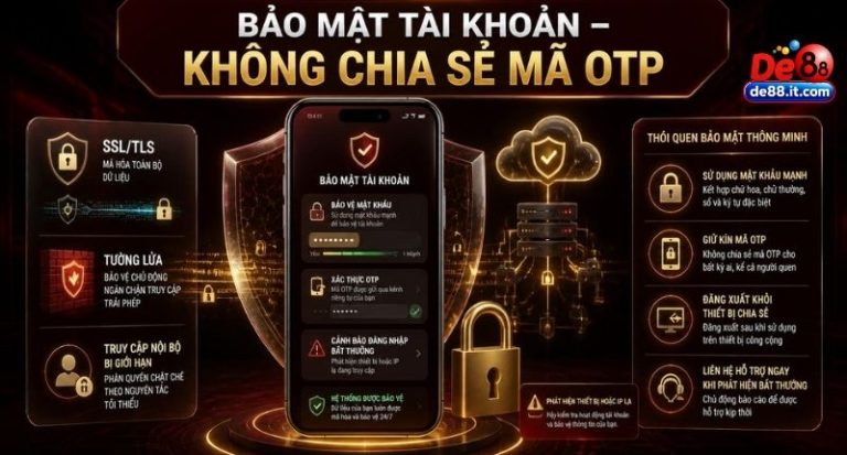 Khả năng bảo mật của DE 88 cực ấn tượng