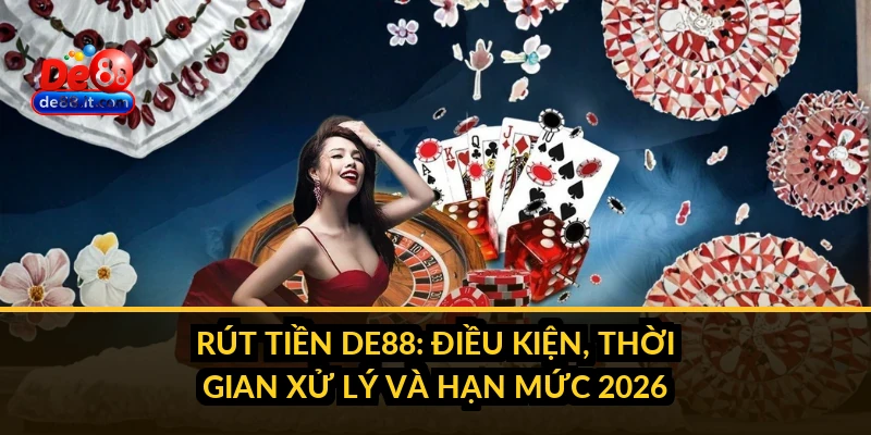 Rút Tiền DE88: Điều Kiện, Thời Gian Xử Lý và Hạn Mức 2026